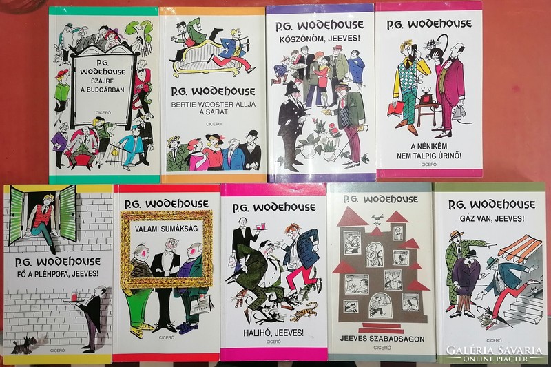 P. G. Wodehouse csomag (31 db könyv)