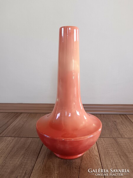 Antik Drasche szecessziós eozin váza