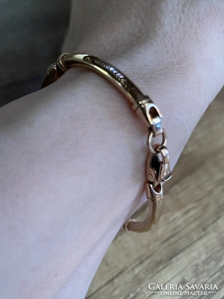 Beautiful, marked, hallmarked 14k, 18 cm flawless, brand new bracelet