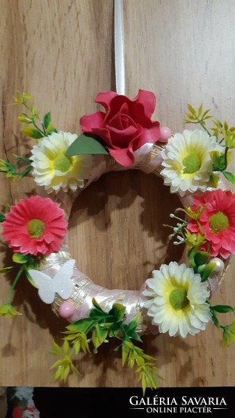 Spring knockers with beautiful flowers and colors from the heart! :-)