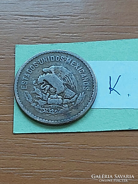 Mexico mexico 5 centavos 1945 bronze #k
