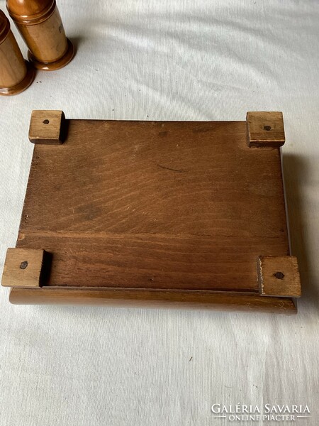 Biedermeier wooden box 24x18x8 cm.