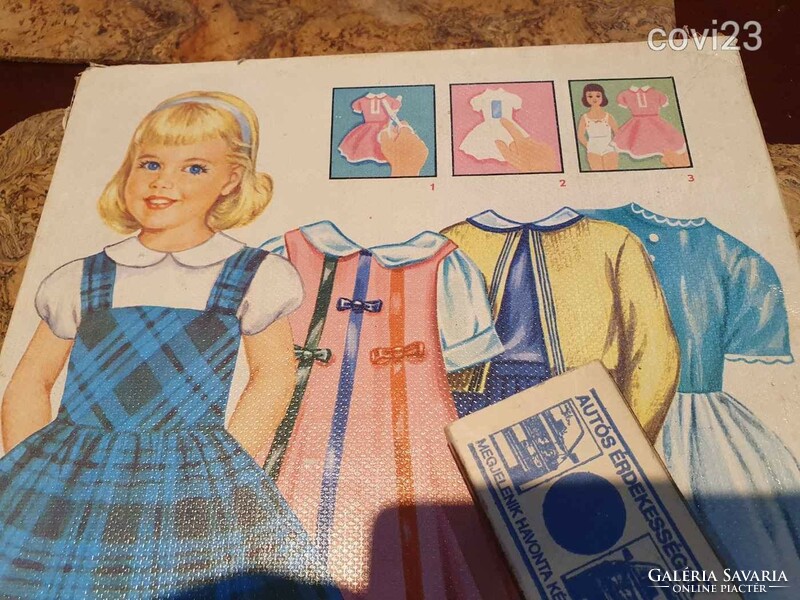 Retro magic mary and the others is a magnetic dress-up board game