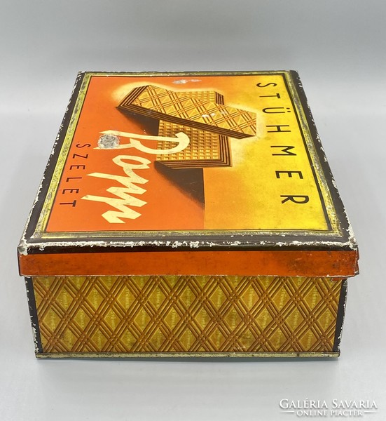 Stühmer slatted metal box in good condition c.1930