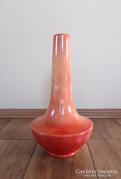 Antique drasche art nouveau eosin vase
