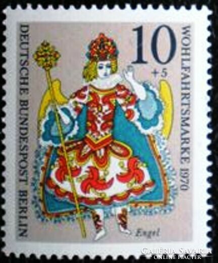 Bb378 / Germany - Berlin 1970 Christmas postage stamp