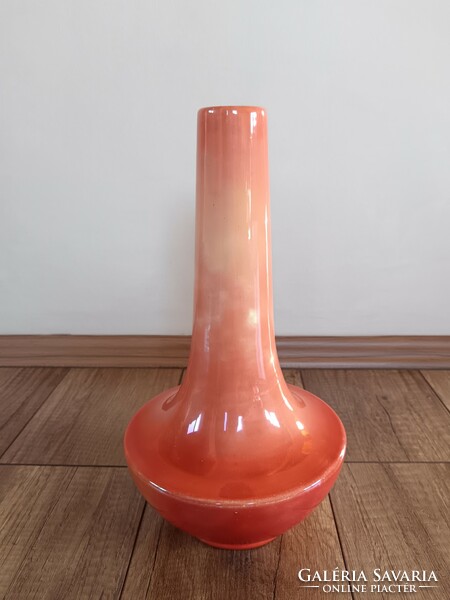 Antique drasche art nouveau eosin vase