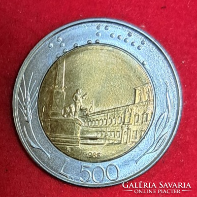 1985. 500 Lira Italy (1034)