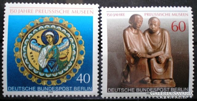 BB625-6 / Németország - Berlin 1980 Berlini Porosz Múzeum bélyegsor postatiszta