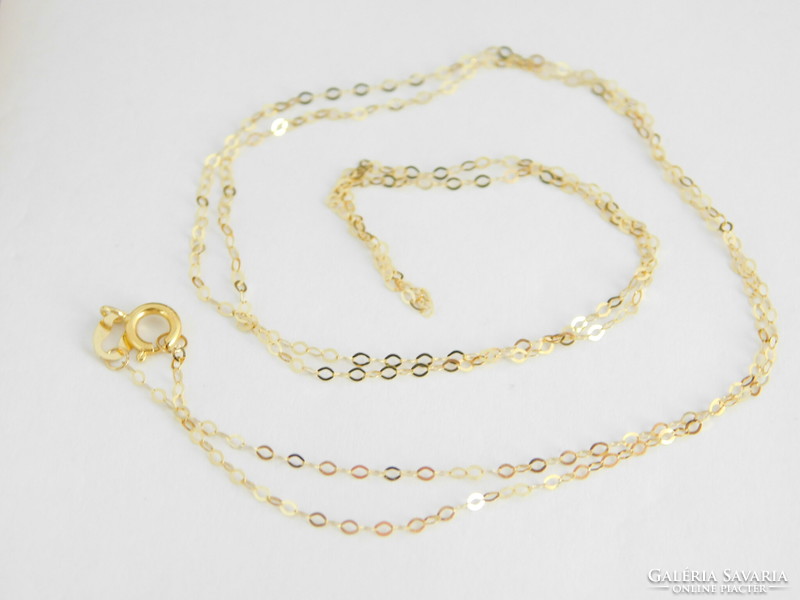 18 K gold necklace 45 cm long