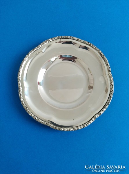 Silver baptism cup coaster bowl