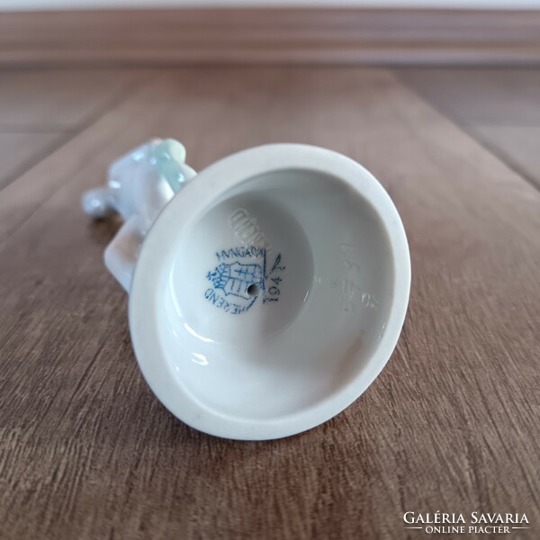 Antique Herend porcelain nude