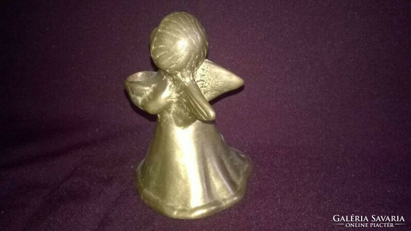 Copper angelic candle holder 01. - Shelf decoration