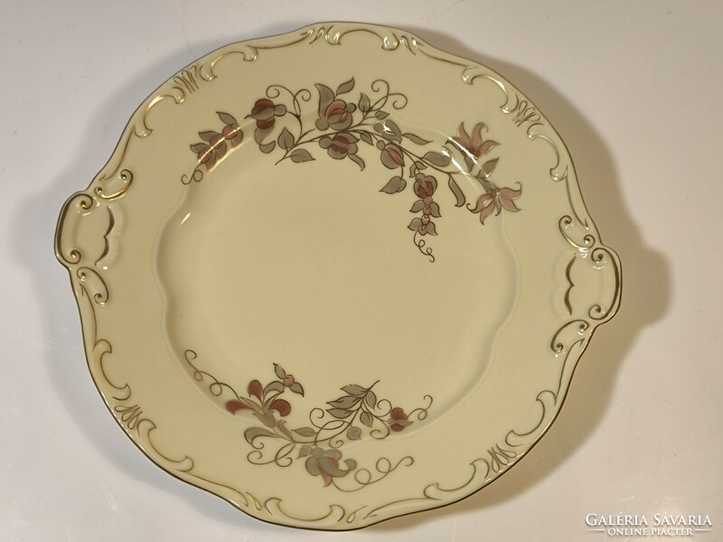 Zsolnay rare decorated exclusive cake set 6+1