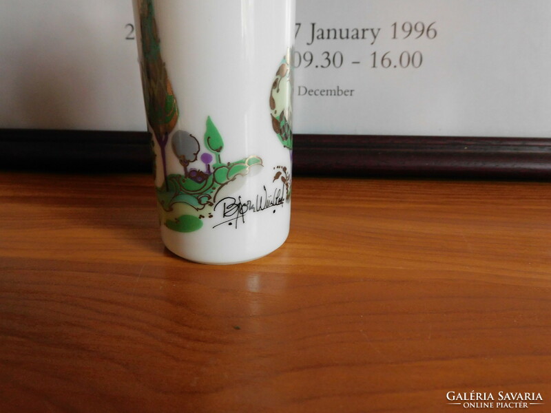 Rosenthal studio linie- björn wiinblad small vase - 10 cm