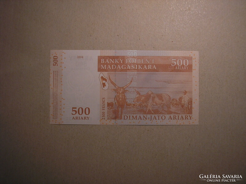 Madagaszkár-500 Ariary 2004 UNC
