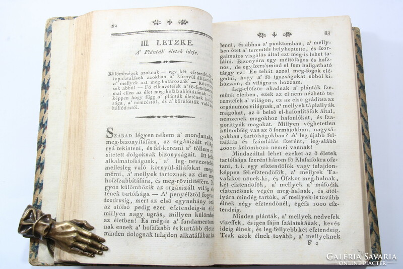 1798 - Hufeland - Az emberi élet meg-hoszszabításának mestersége RITKA orvosi könyv 1. kiadás !!