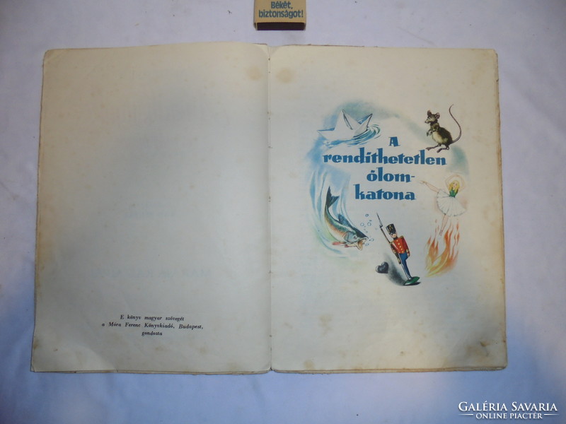 Andersen: A vadhattyúk és más mesék - 1962 - régi mesekönyv