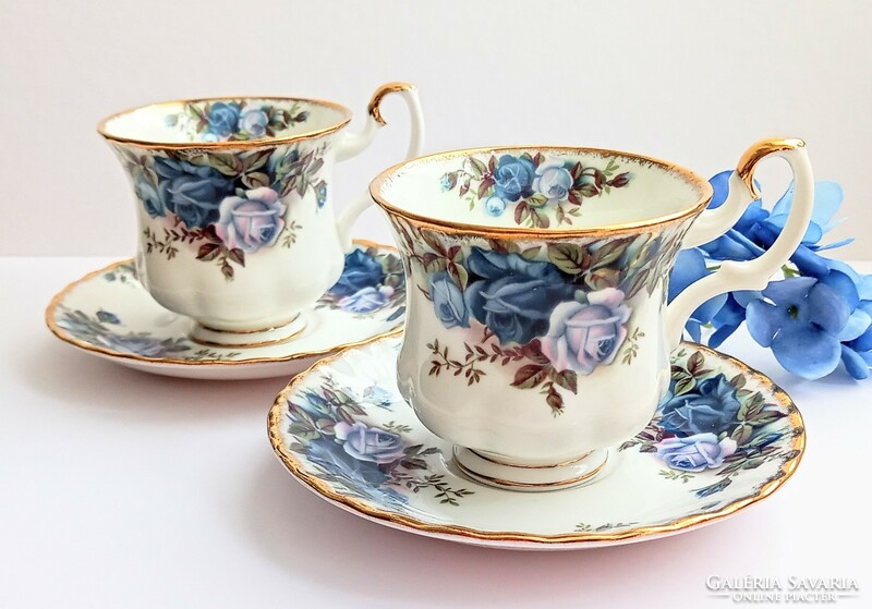English porcelain long coffee cup royal albert. Moonlight rose per piece