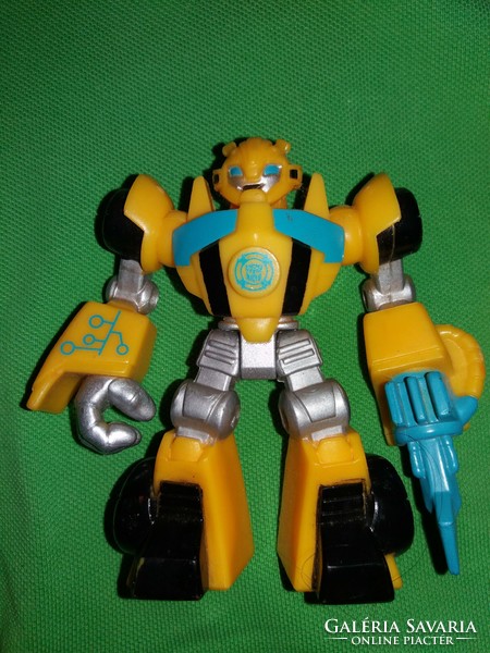 Original hasbro transformers rescue sticks bumblebee robot sci fi figure 10 cm according to the pictures