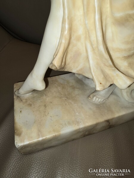 Járay Sándor márvány táncosnő szobor ritkaság