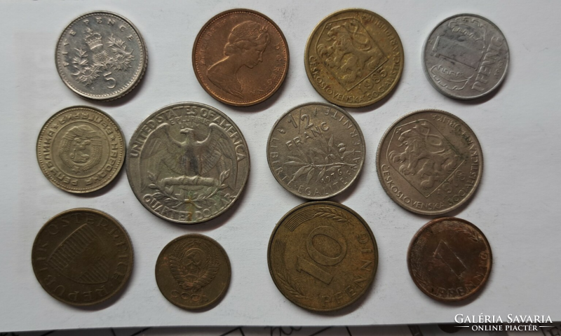 Mixed foreign currency coin package (t/8)