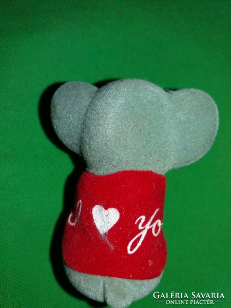 Retro love clip-on clingy micro velvet koala bear as shown in the pictures