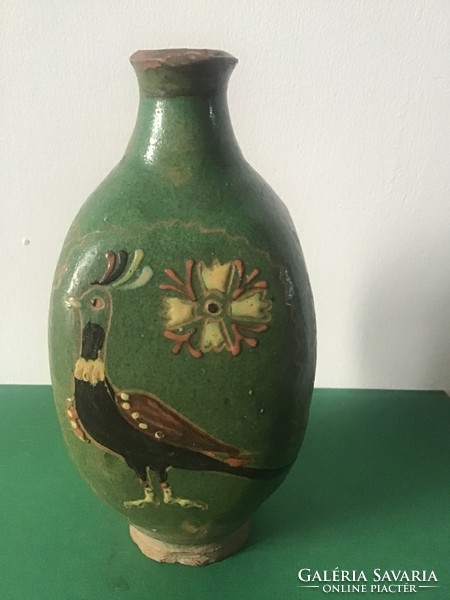 Folk ceramic vintage butella mezkotsak