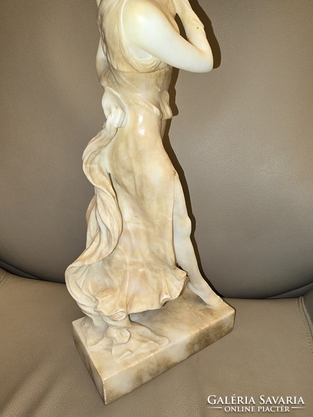 Sándor Járay marble dancer statue rarity