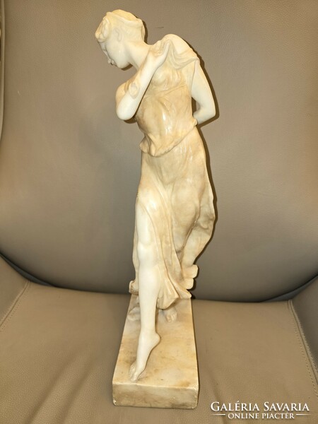 Sándor Járay marble dancer statue rarity