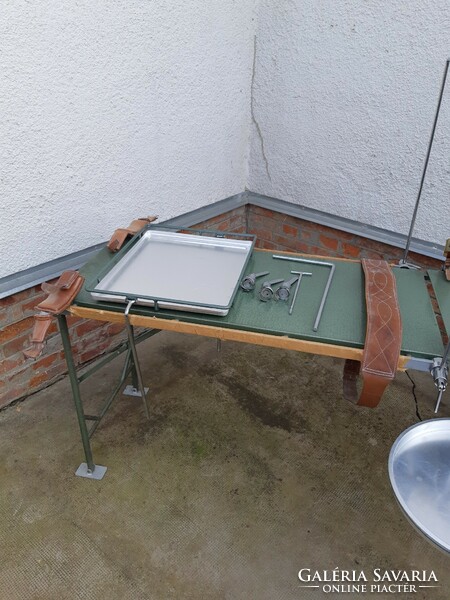 Field military hospital operating table