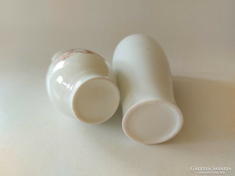 Old Japanese porcelain small vase 2 pcs