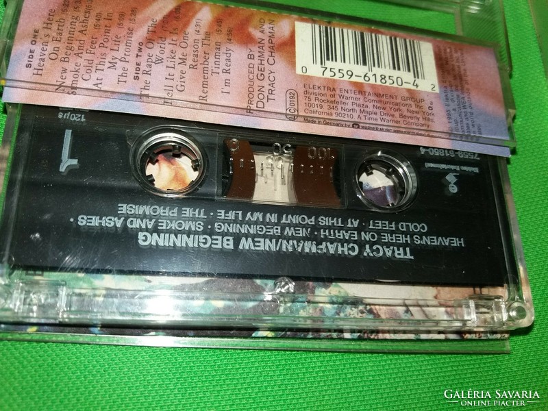 Eredeti kiadású TRACY CHAPMAN folk blues soul műsoros kazetták egyben a 2 db olcsón a képek szerint