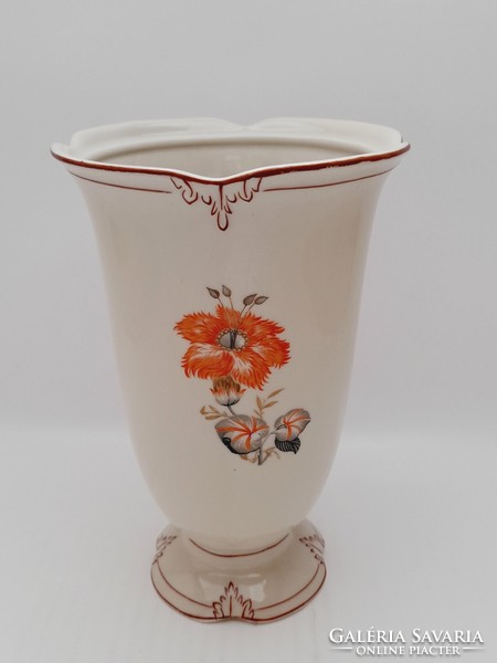 Drasche porcelán váza, 20,2 cm