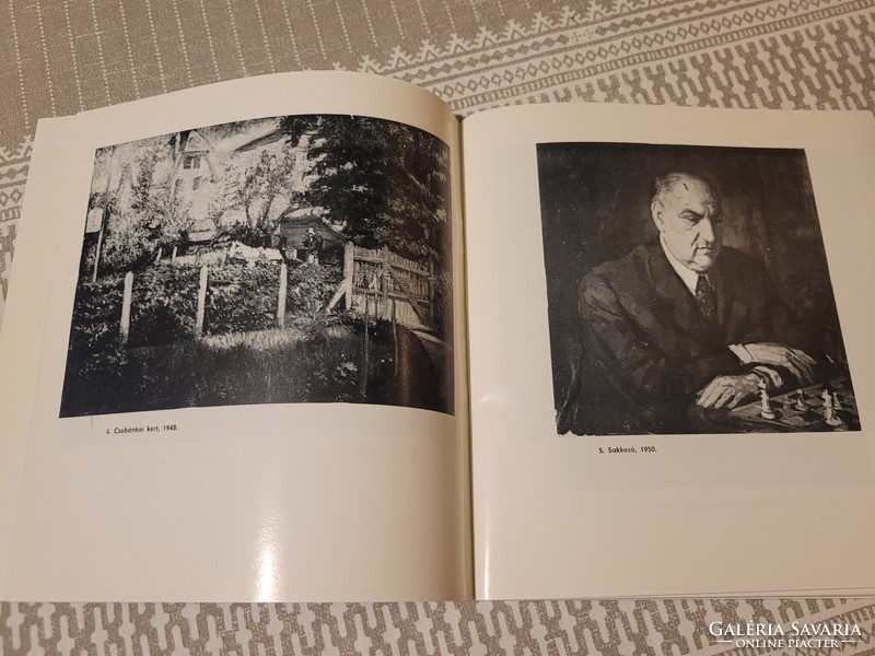 Signed exhibition catalog of the painter István Boldizsár 1897-1984