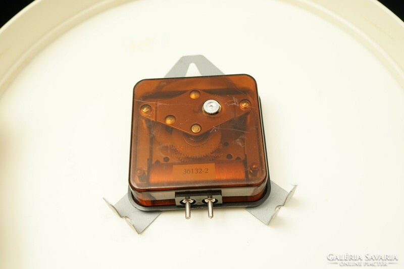 80s schrack wall clock / westerstrand pulse clock structure / retro / old