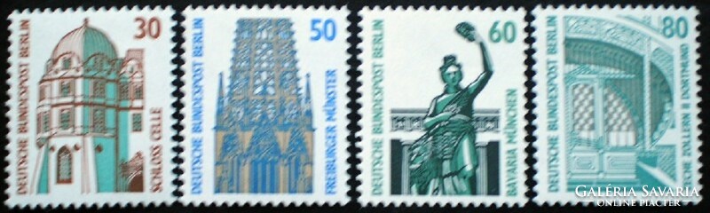 BB793-6 / Németország - Berlin 1987 Látványosságok bélyegsor postatiszta