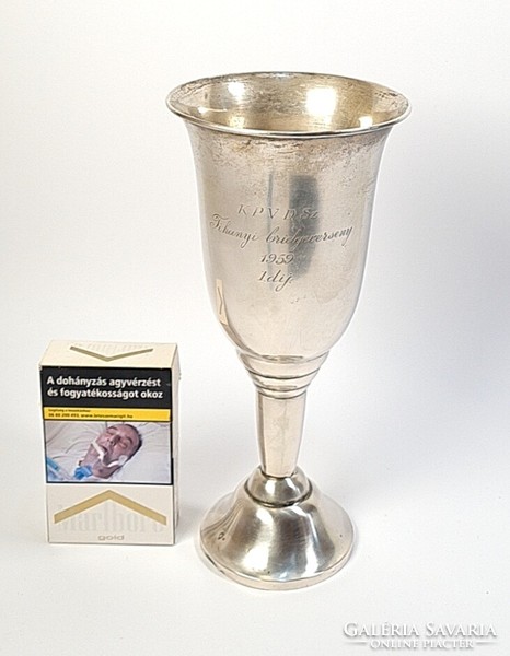 Easter sale! :) Mint silver cup / goblet (20.5 cm)