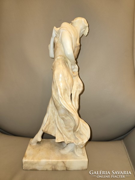 Sándor Járay marble dancer statue rarity