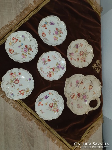 Antik Royal Bonn kínáló és desszertes tányérok (videóval)