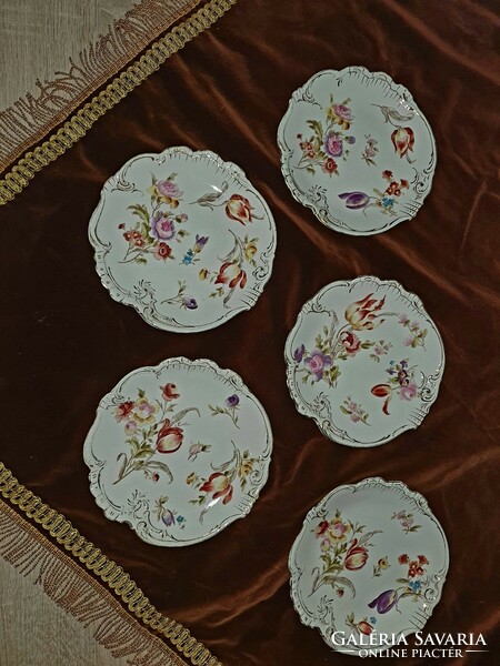 Antique royal bon serving and dessert plates (with video)