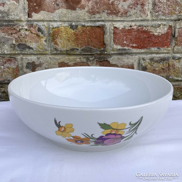 Alföldi Italian spring floral round porcelain bowl 25 cm
