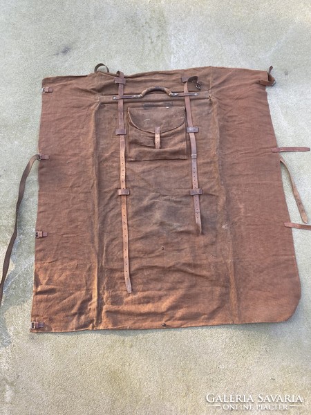 Antique foldable travel bag traveling bag 117 x 127 cm
