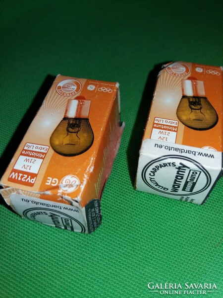 Car bulb set in unopened factory osram tungsram in one picture