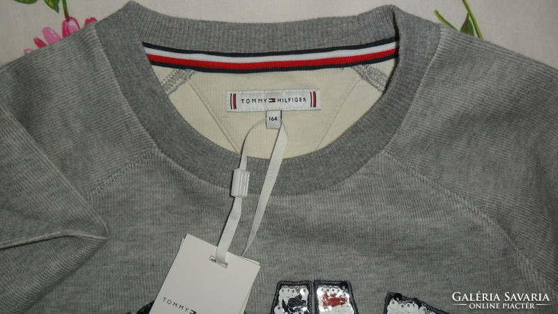 New tommy hilfiger teenage girl, cotton sweater, also an excellent choice as a gift! 164-14-Esméret