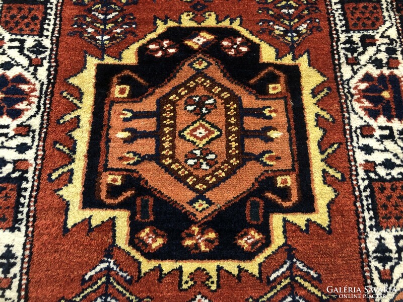 MESHKIN - IRÁNI kézi csomózású gyapjú PERZSA futó szőnyeg, 105 x 488 cm