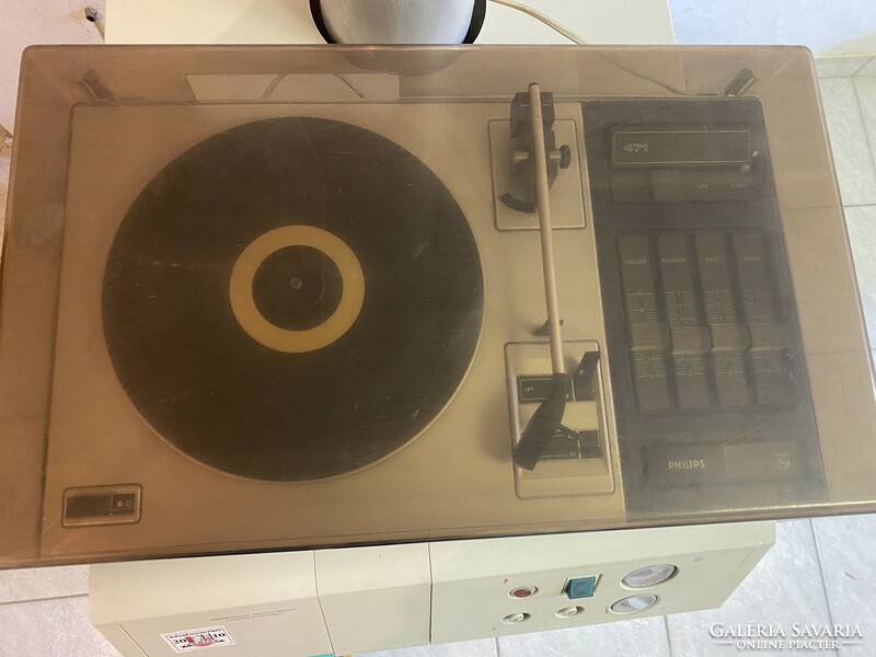 Philips 471 - stereo 4-channel record player - defective!