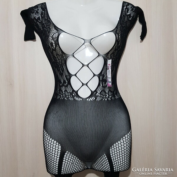 New, full-length cut out sexy fishnet dress, tights xs-3xl