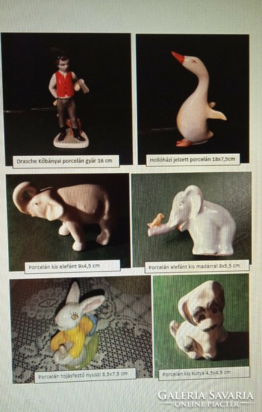Porcelain figure nipp souvenir gift item figural souvenir together with 15% discount