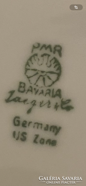 Vintage Bavaria rózsás porcelán kínáló